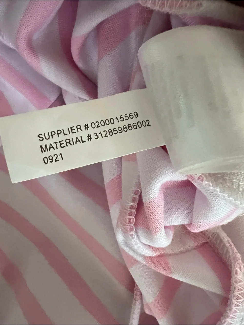 Polo Ralph Lauren Girls Pink and White Striped Flutter-Sleeve Dress Size 6X